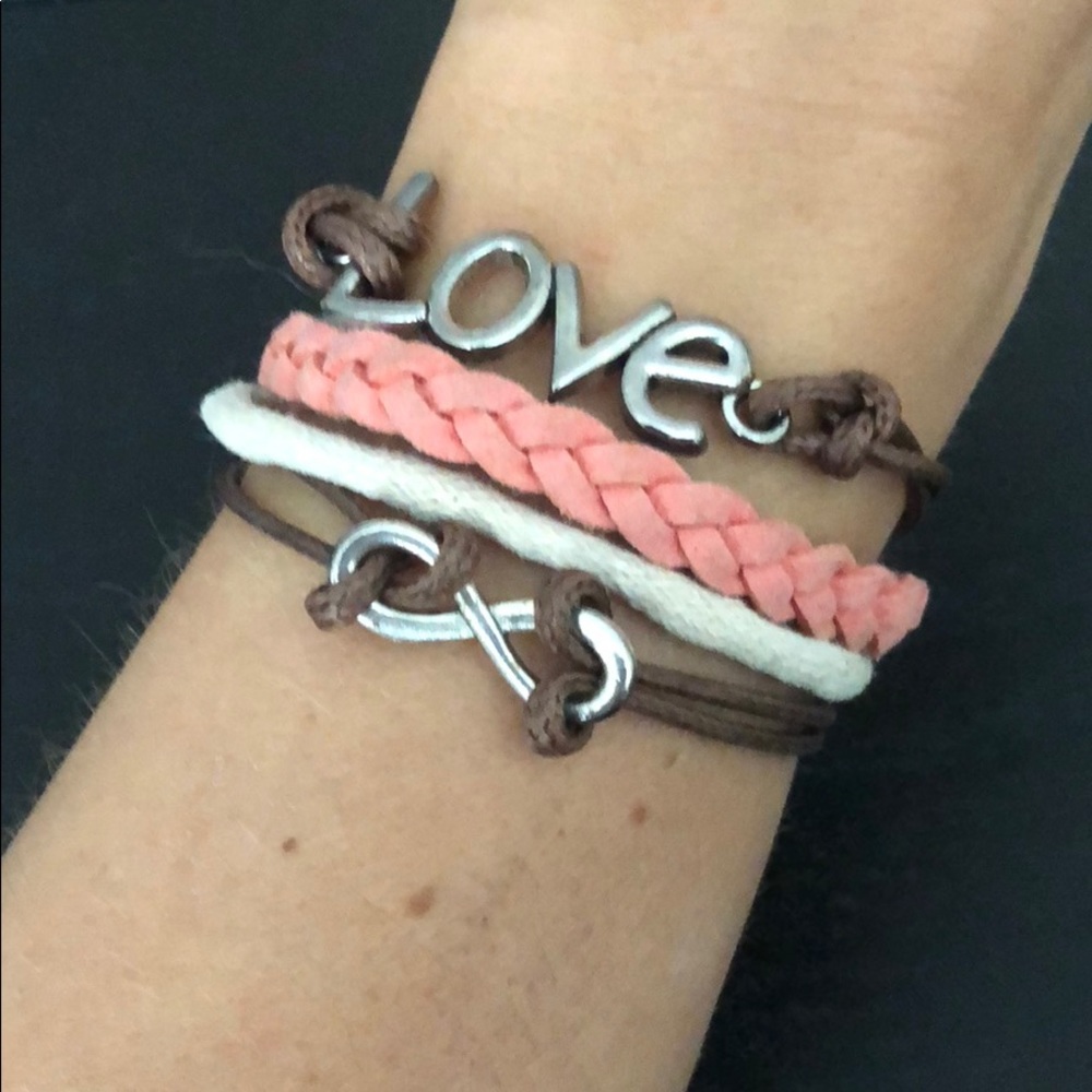 Love infinity bracelet